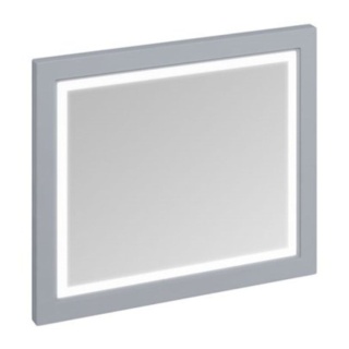 Burlington Framed Mirror 90cm with LED Illumination